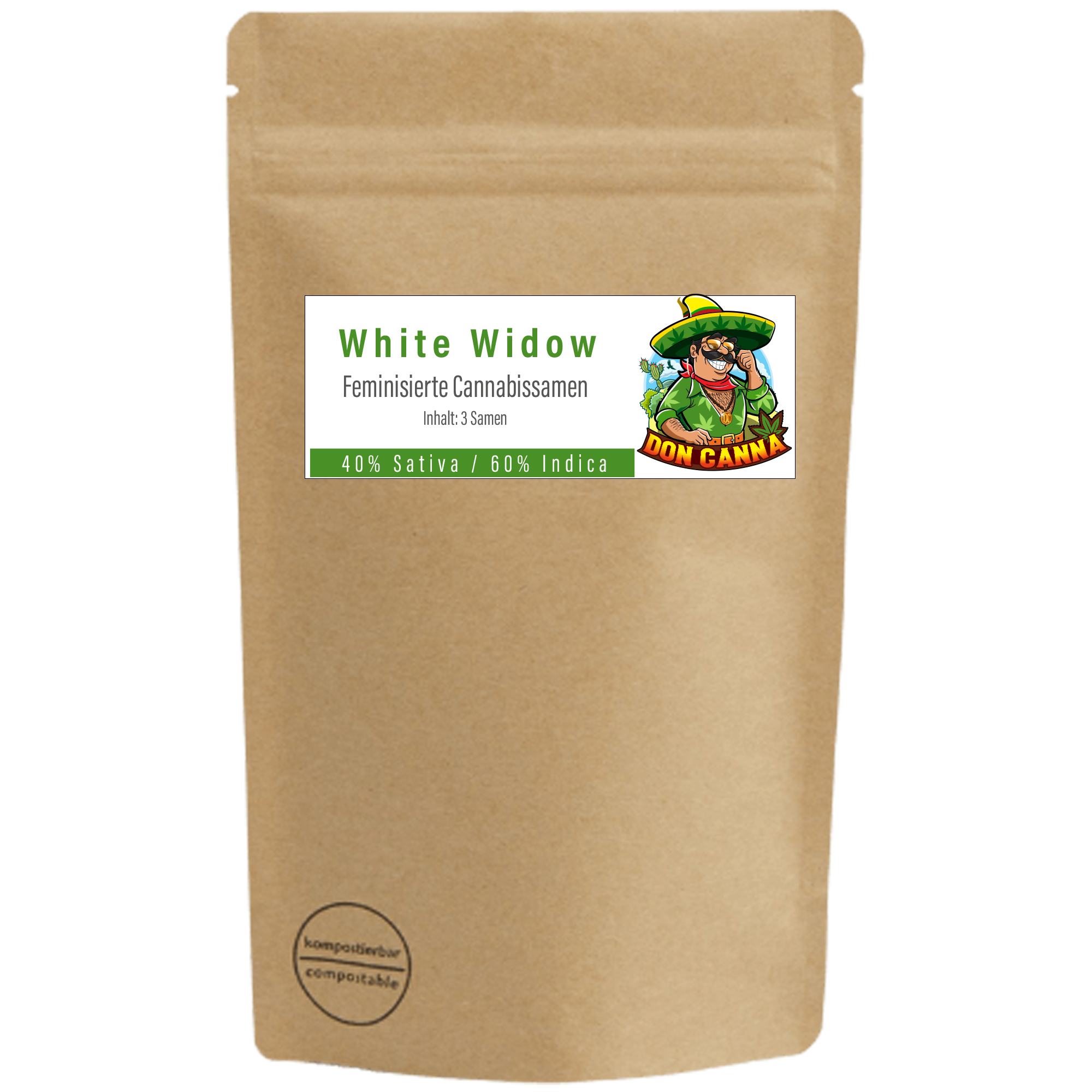 White Widow Cannabis Samen Premium THC 21% Produktbild 2