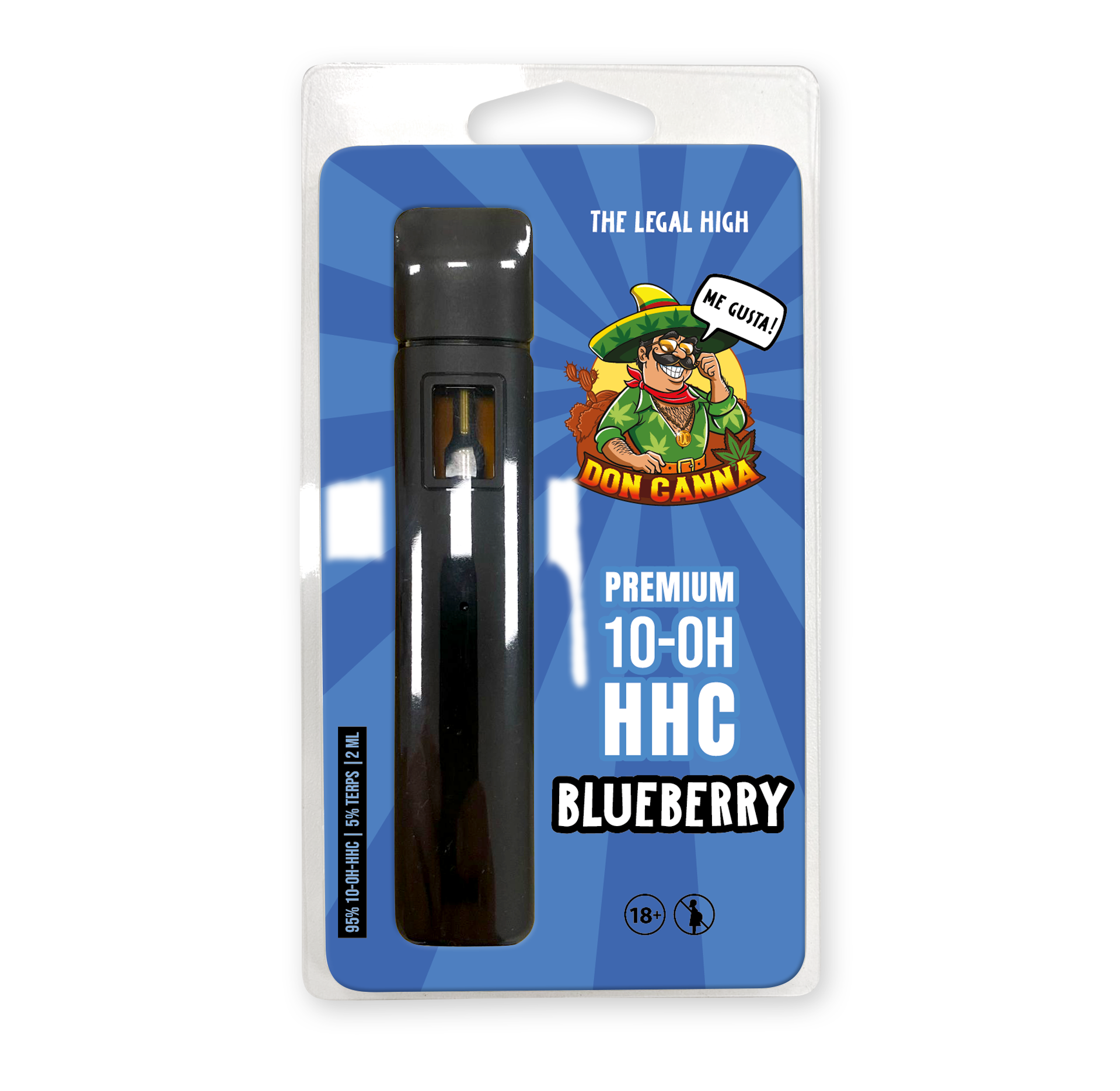Premium 10-OH-HHC Blueberry · 2 ml Produktbild 1