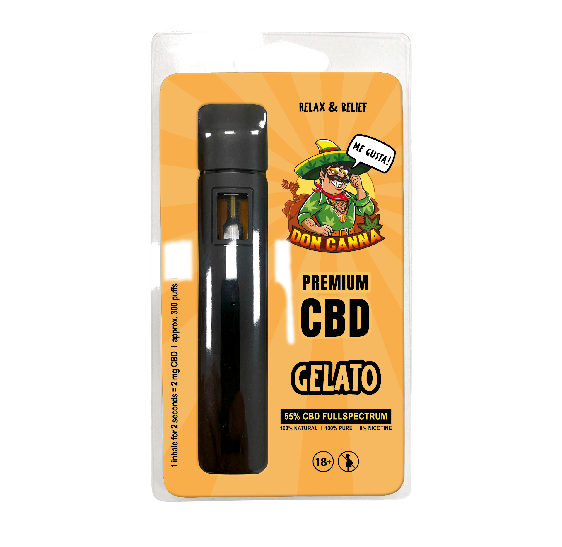 Jetzt zu Premium CBD Liquid Gelato · 2 ml Premium CBD Liquid Gelato · 2 ml Produktbild 1