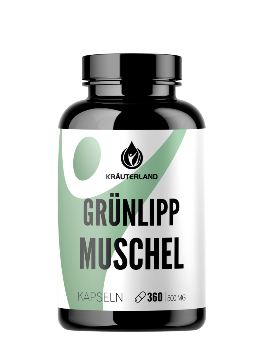 Grünlippmuschel Kapseln 360 Stück Dose