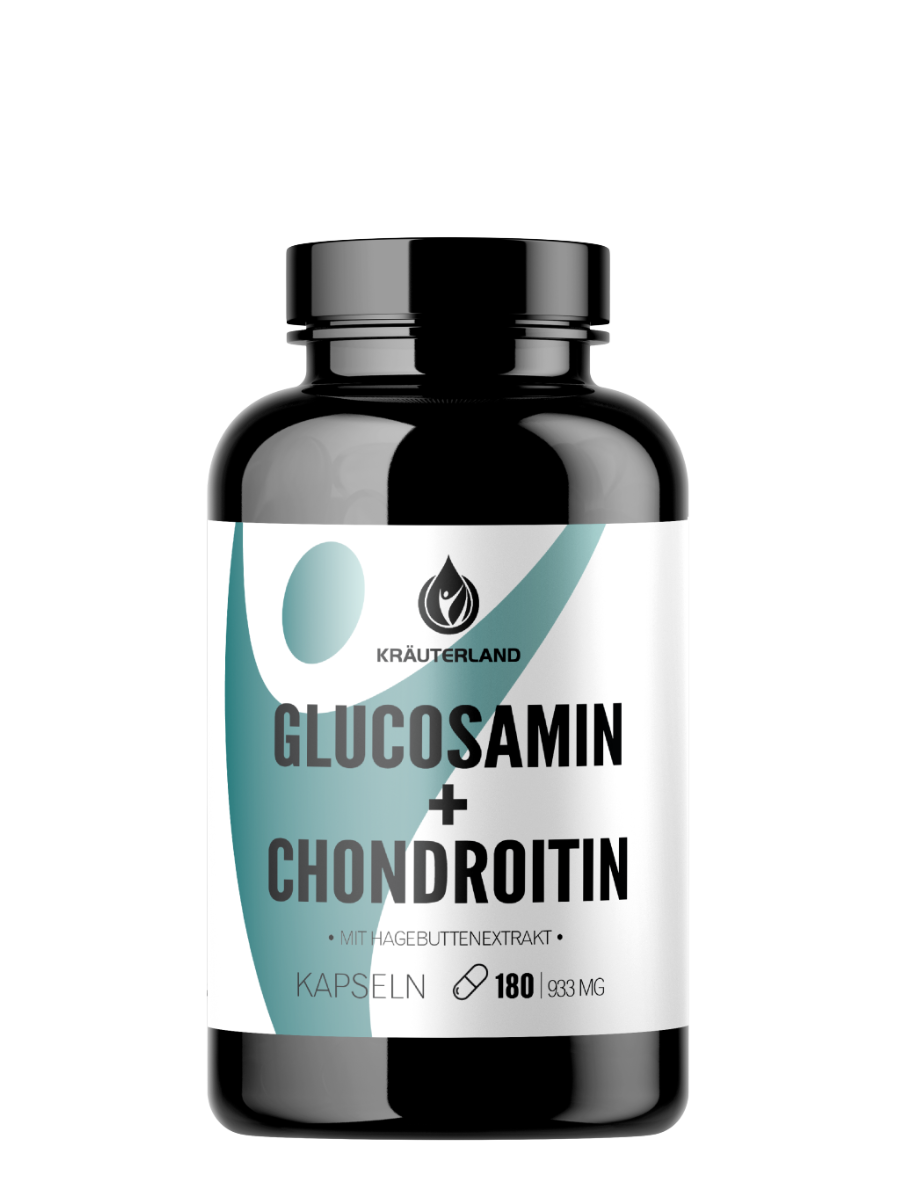 Glucosamin + Chondroitin Kapseln mit Vitamin C 180 Stück Packung