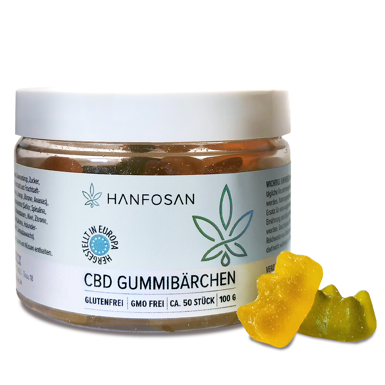 CBD Fruchtgummis / Gummibärchen Produktbild 1