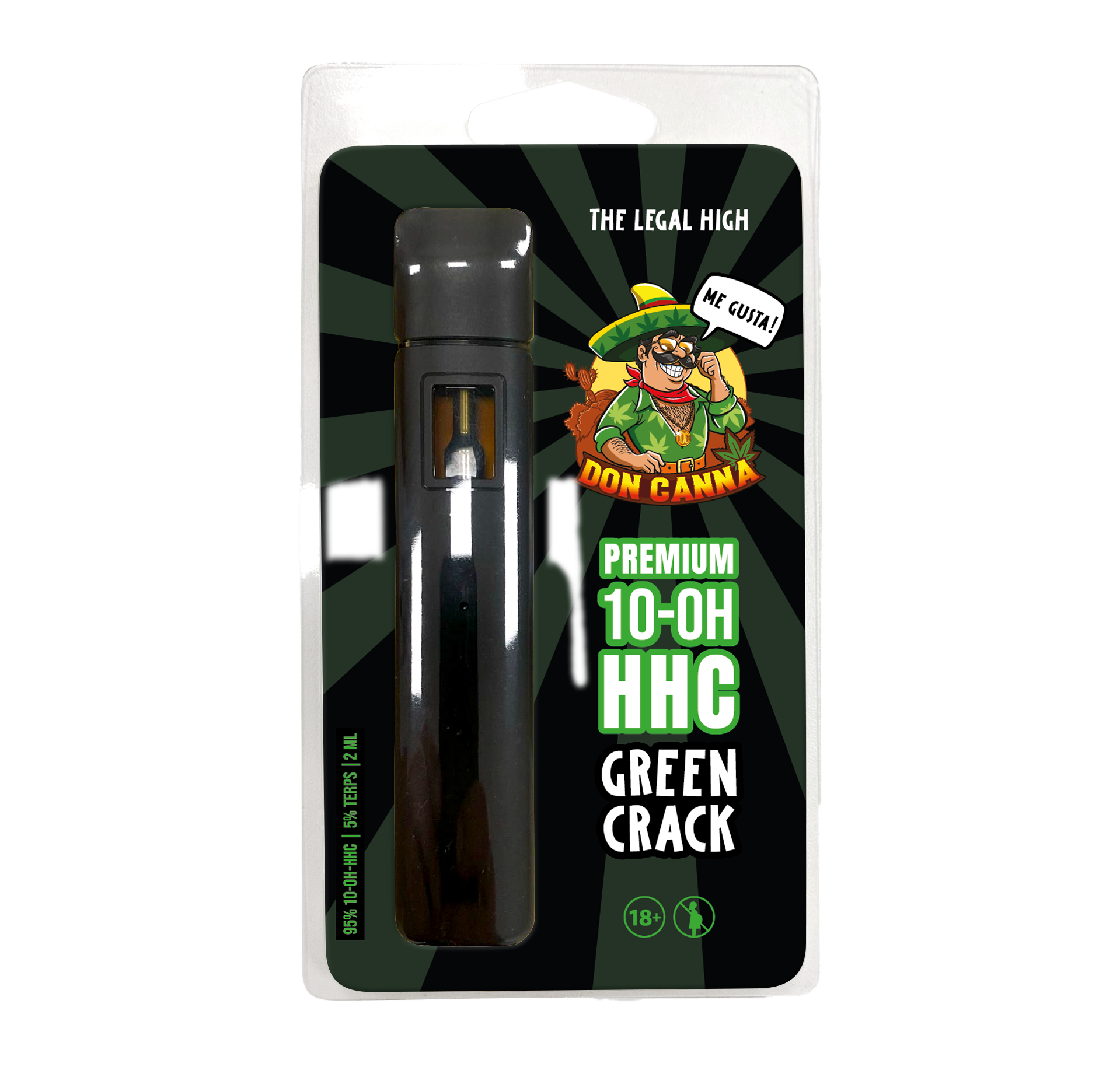 Jetzt zu Premium 10-OH-HHC Green Crack · 2 ml Premium 10-OH-HHC Green Crack · 2 ml Produktbild 1