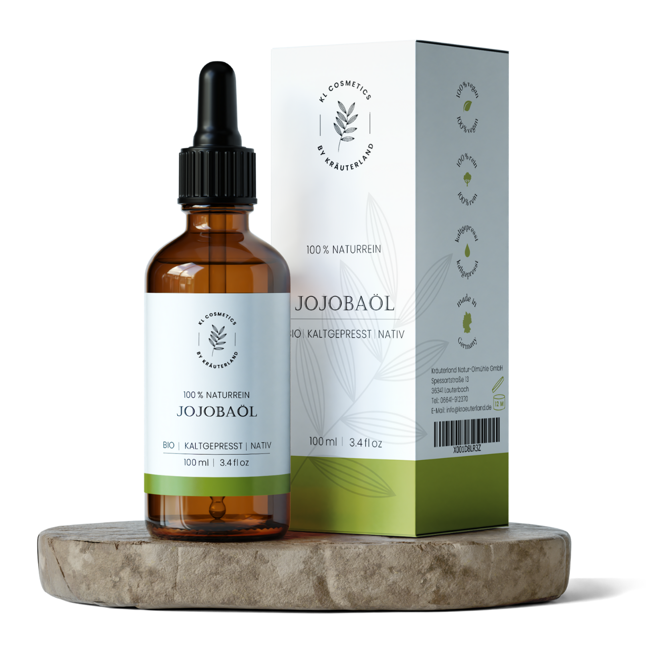 Bio Jojobaöl kaltgepresst 100 ml Flasche