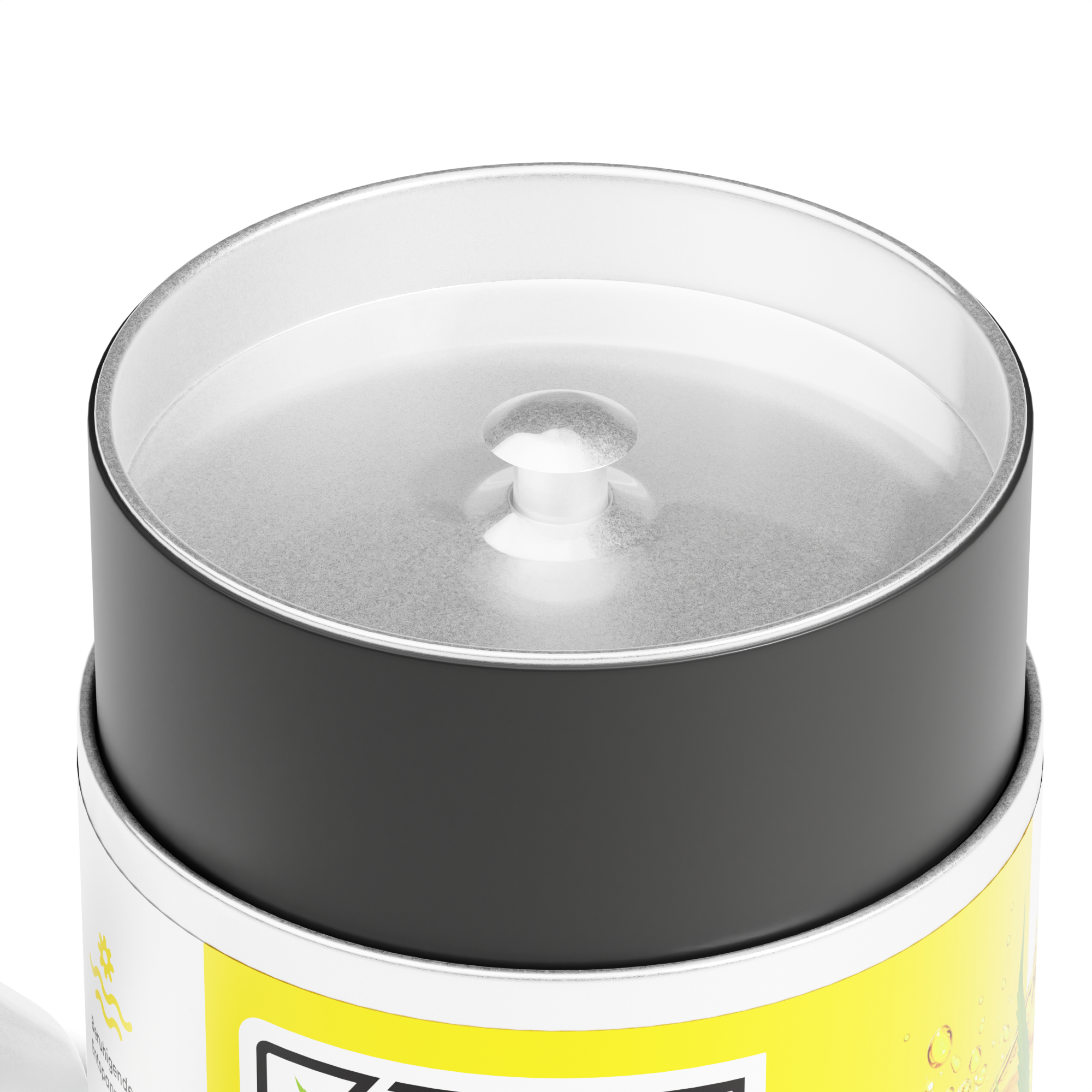 XHANF Hanftee Dose mit Aromasiegel und Innendeckel Detailansicht