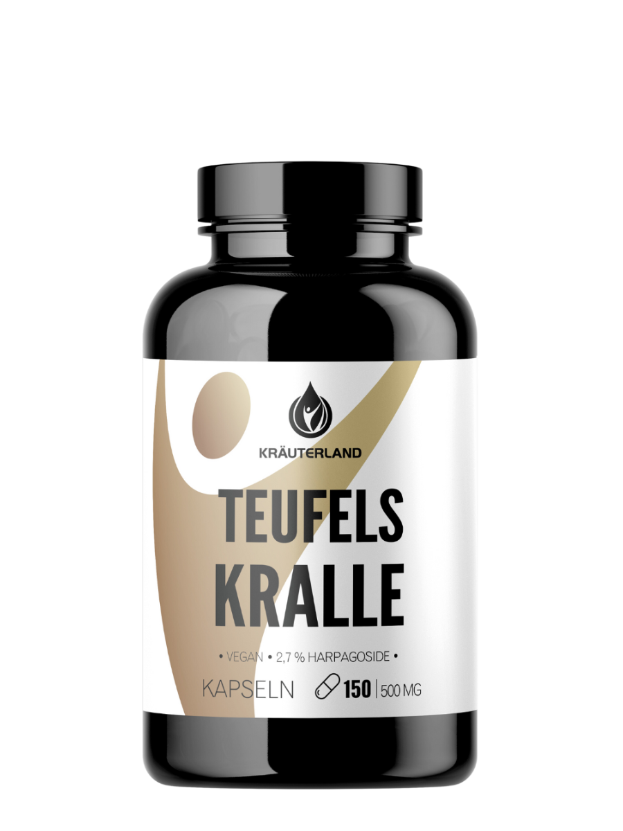 Teufelskralle Kapseln mit Extrakt 4:1 150 Stück Dose