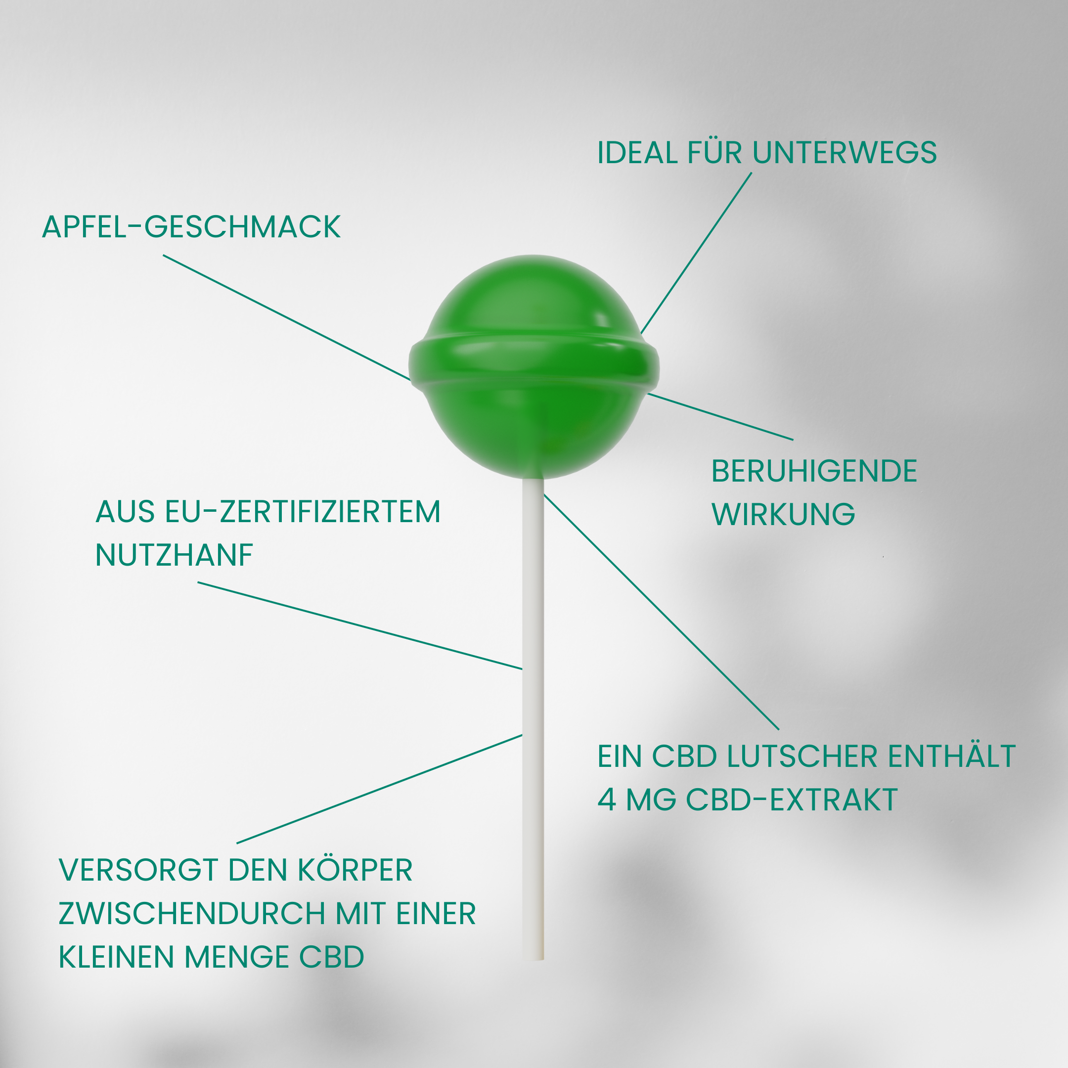 CBD Lollipops · 10er Pack Produktbild 2