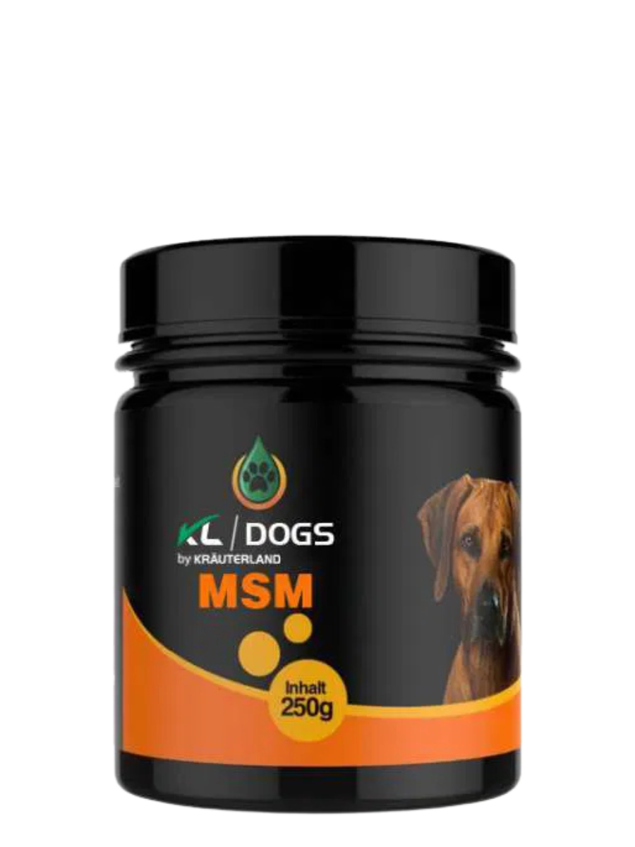 MSM Pulver für Hunde 250 g Dose