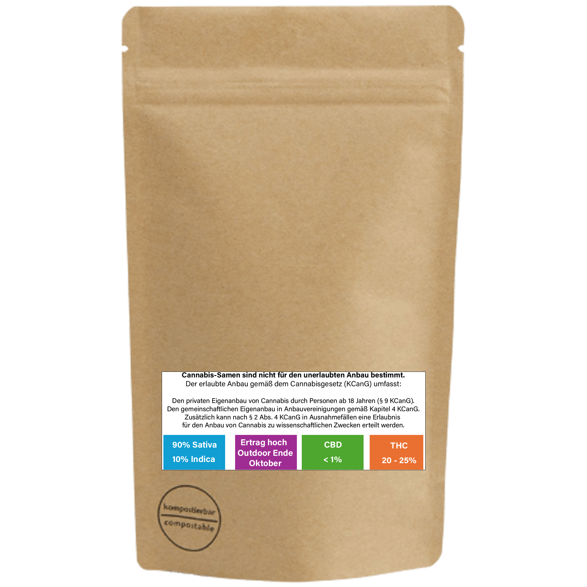 Amnesia Cannabis Samen Premium THC 25% Produktbild 3