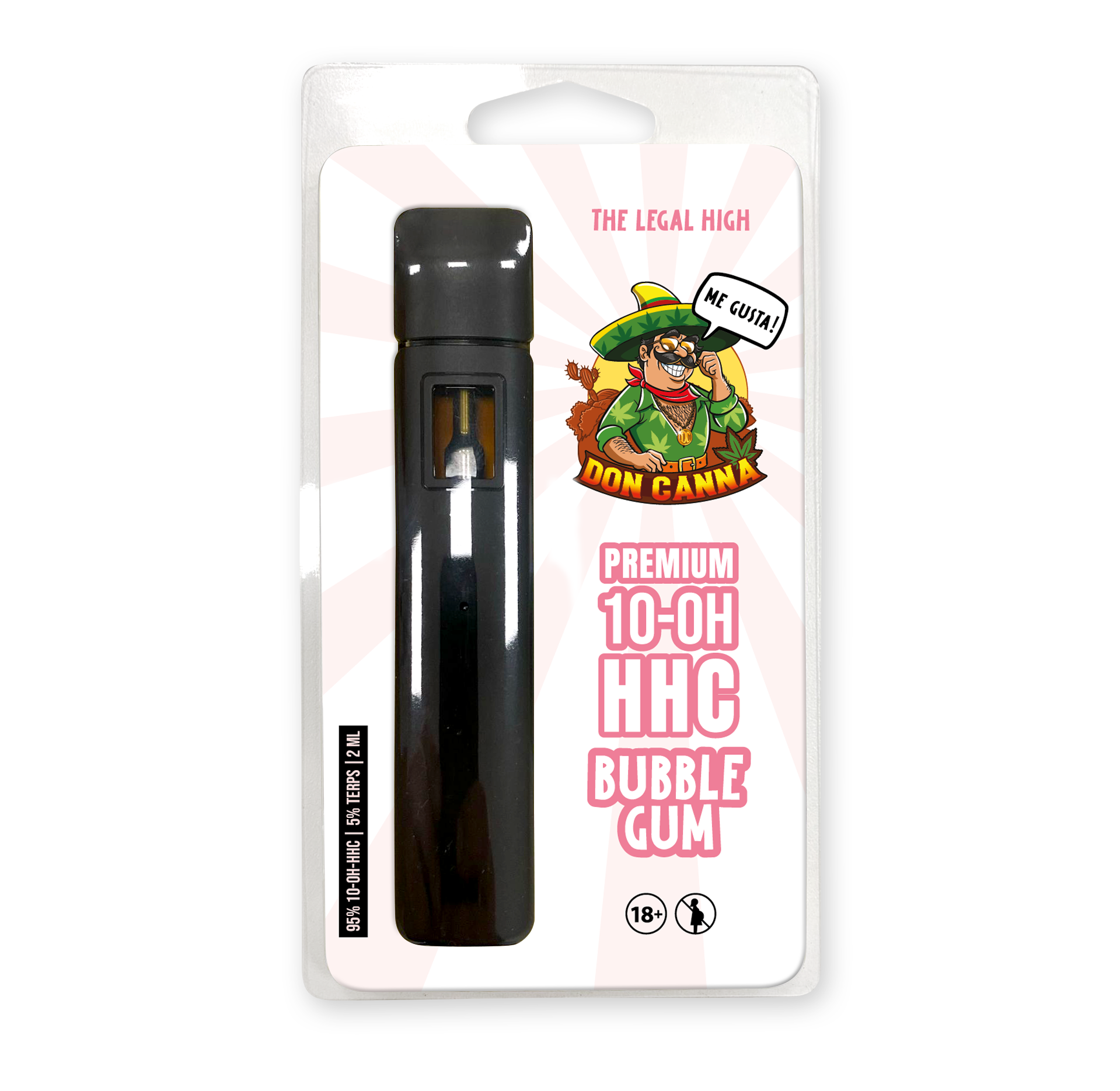 Premium 10-OH-HHC Bubble Gum · 2 ml Produktbild 1