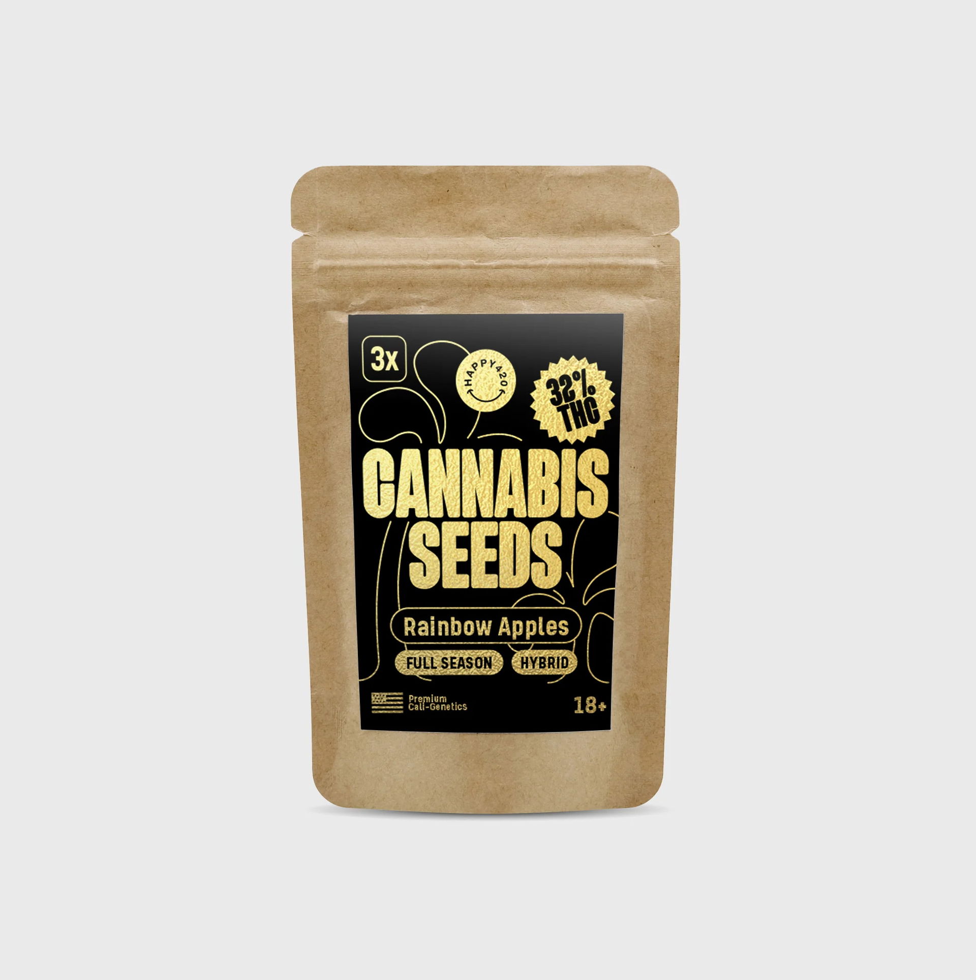Cannabis Samen Cali Genetics Rainbow Apples