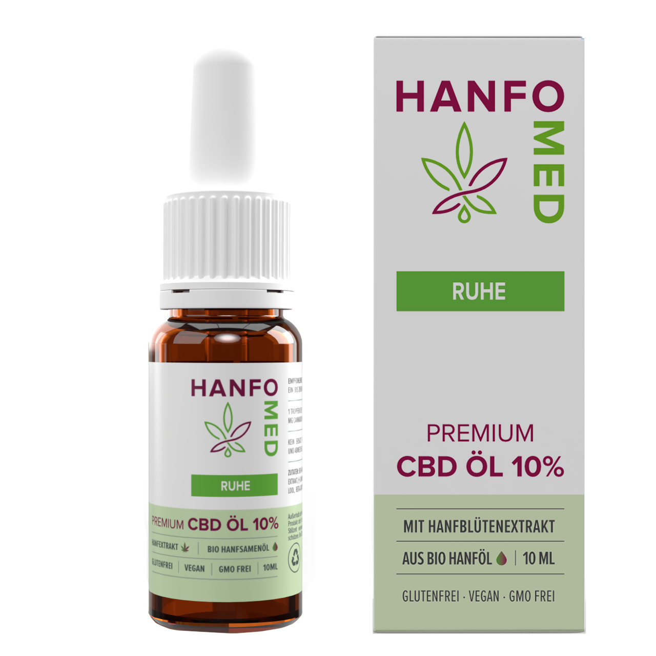 CBD Öl Schlaf "Ruhe" 10 % · 10 ml Produktbild 1
