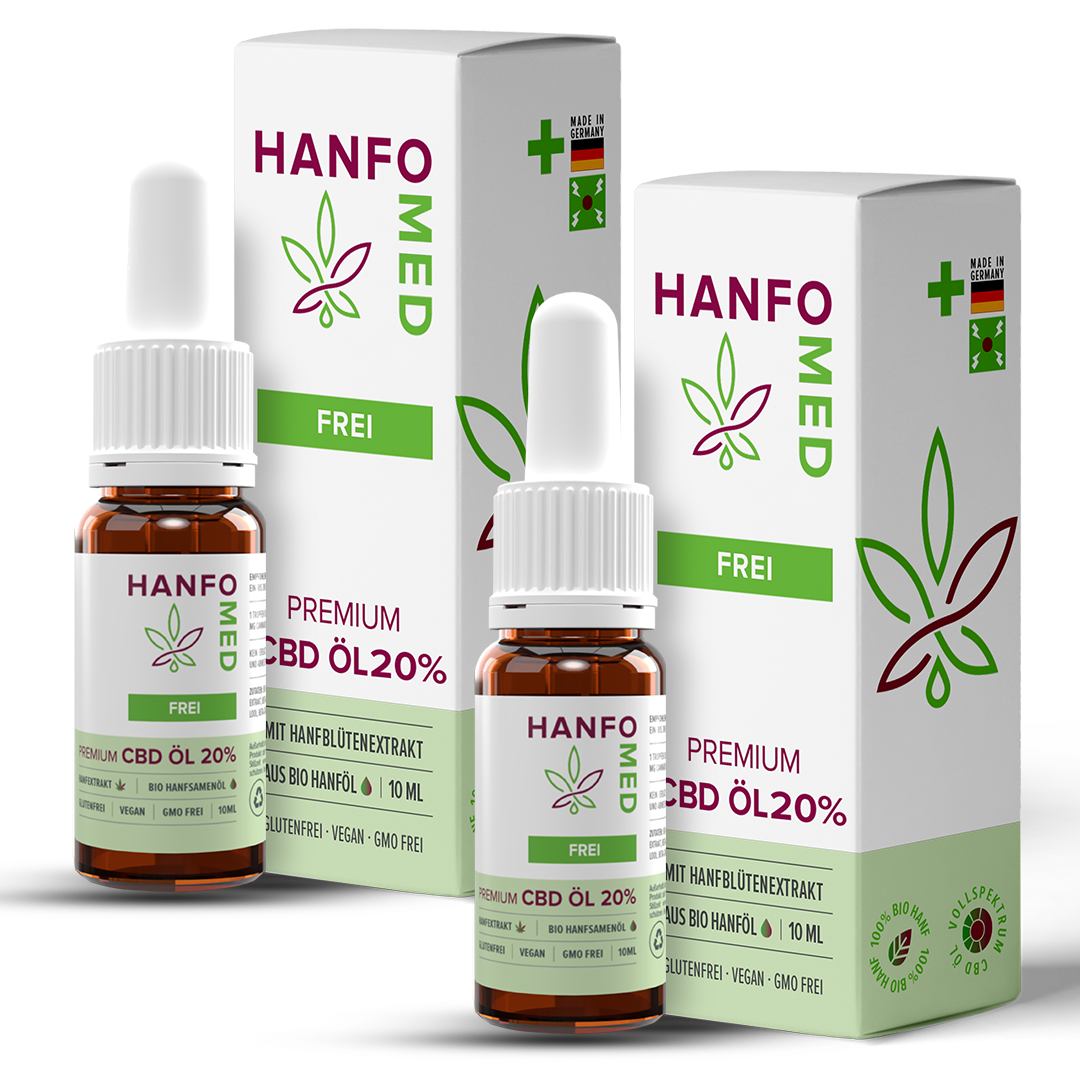 CBD Öl Schmerz "Frei" 20% · 2er Pack Produktbild 6