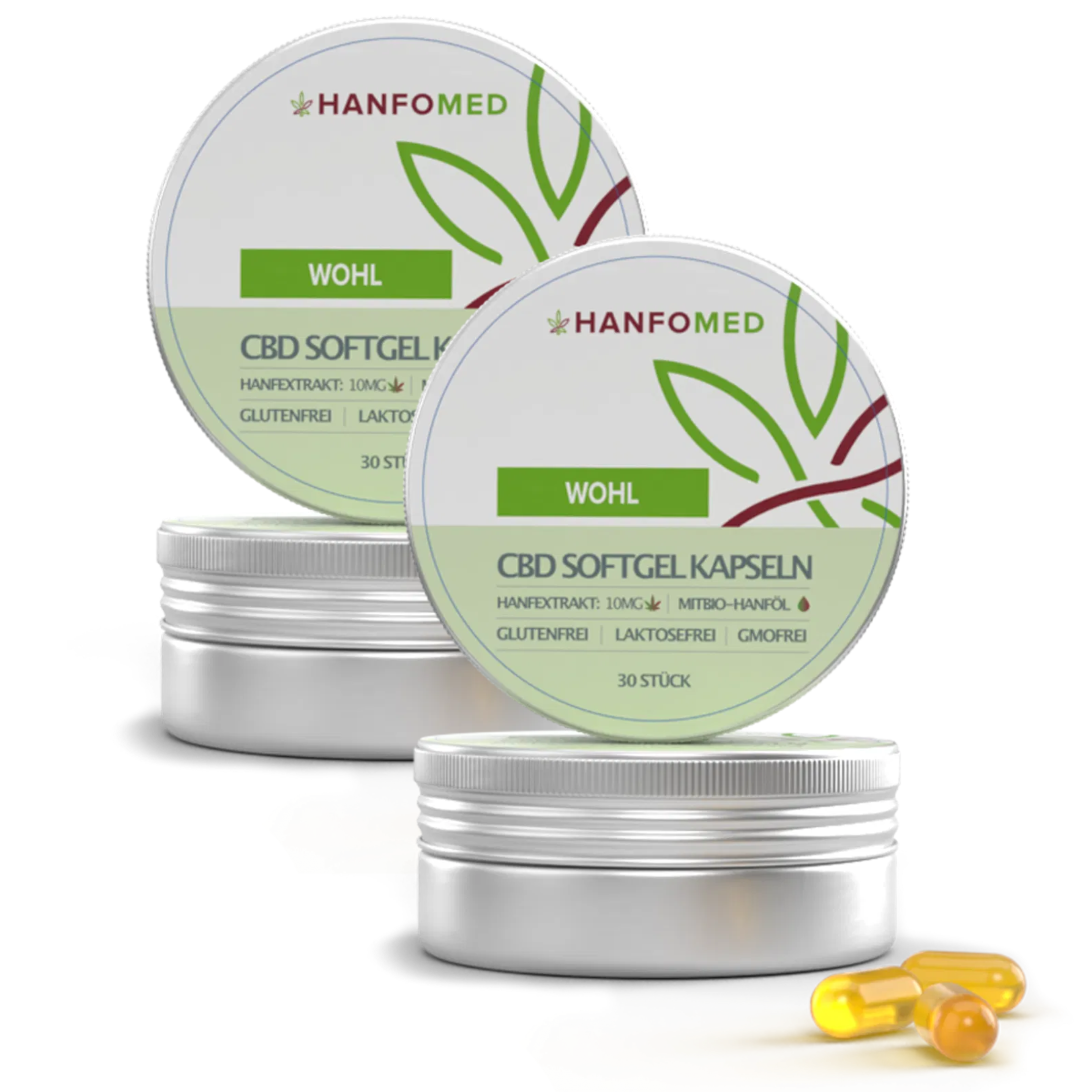 Jetzt zu CBD Kapseln WOHL · 2er Pack CBD Kapseln WOHL · 2er Pack Produktbild 4