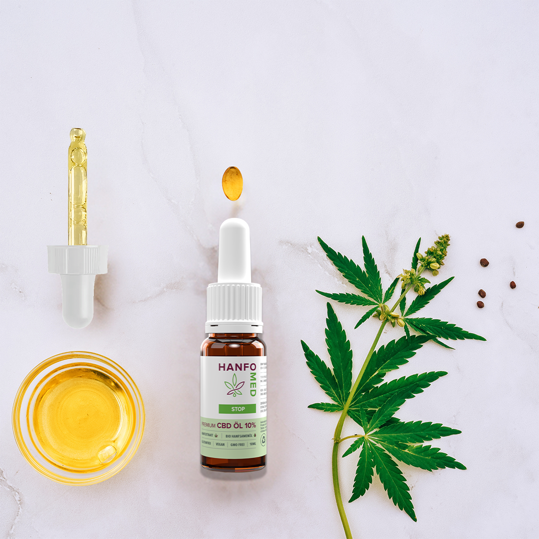 Jetzt zu CBD Öl "Stop" 10% Entzündung · 2er Pack CBD Öl "Stop" 10% Entzündung · 2er Pack Produktbild 4