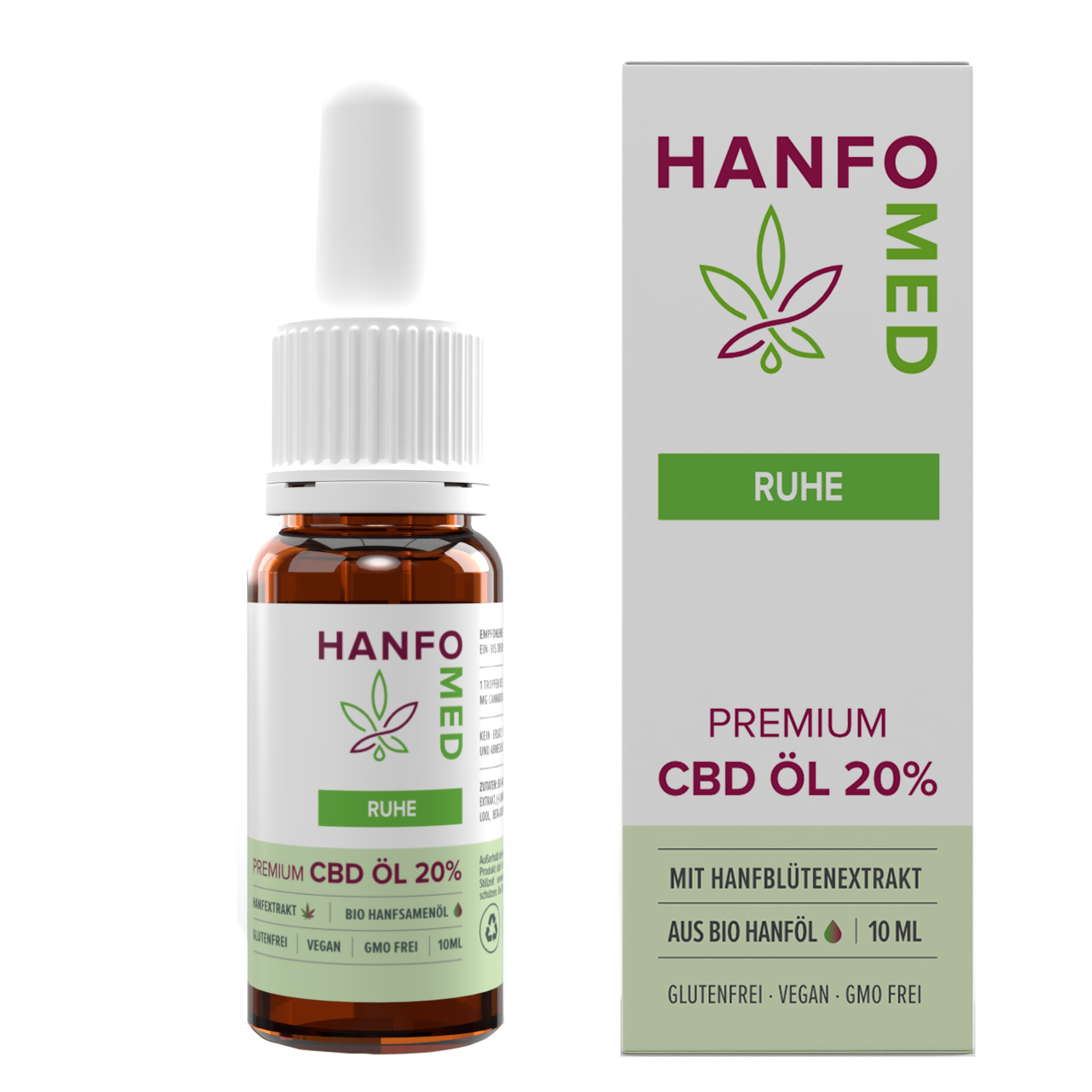 CBD Öl Schlaf "Ruhe" 20 % · 10 Produktbild 1