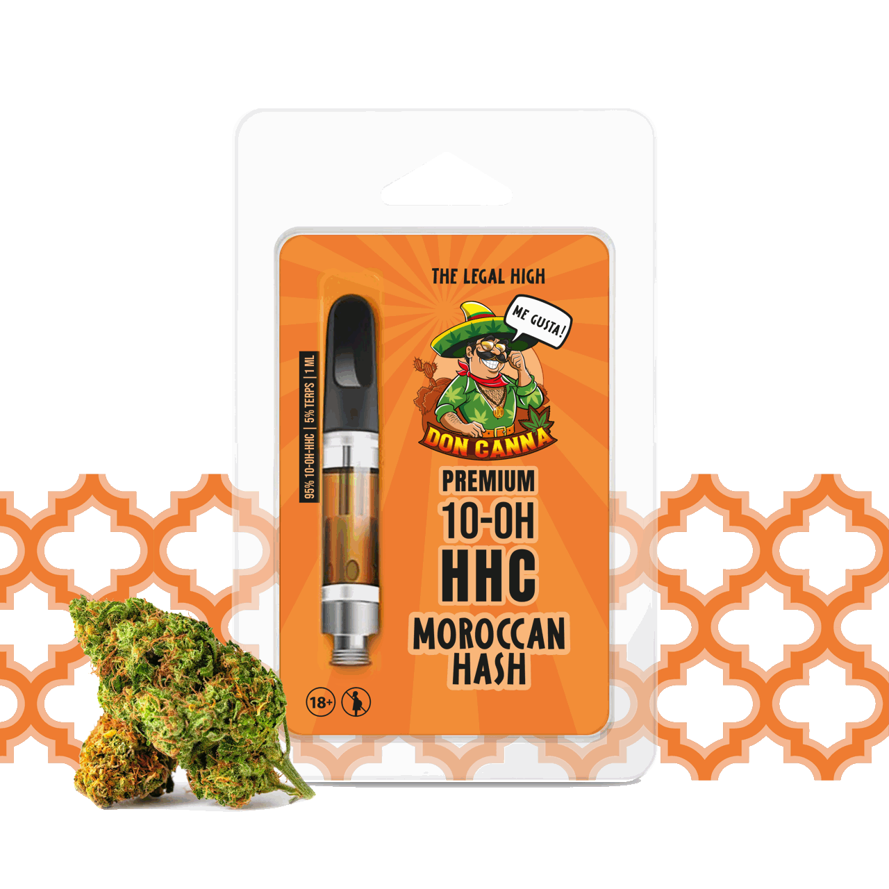 Premium 10-OH-HHC Moroccan Hash · 1 ml Produktbild 1