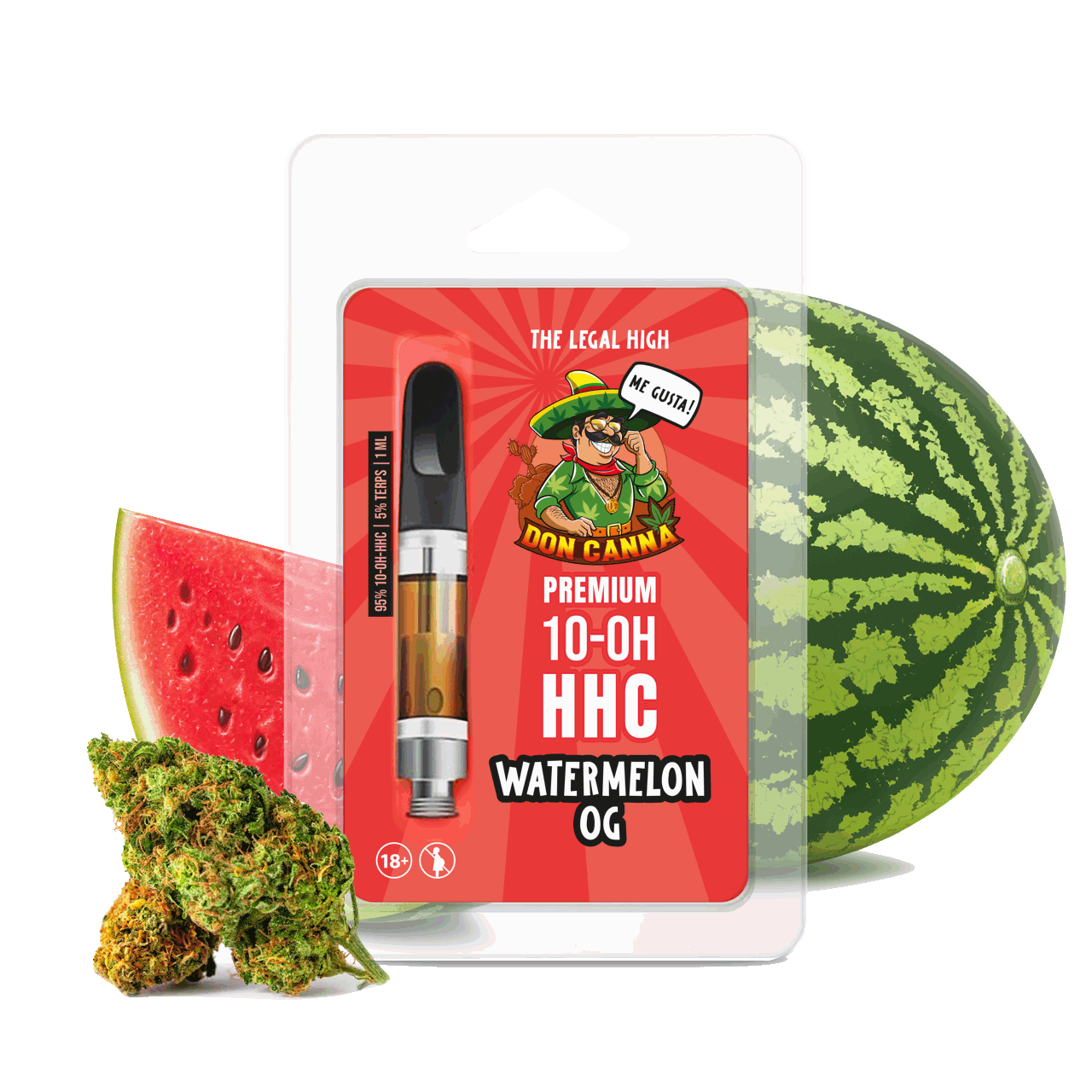 Premium 10-OH-HHC Watermelon OG · 1 ml Produktbild 1