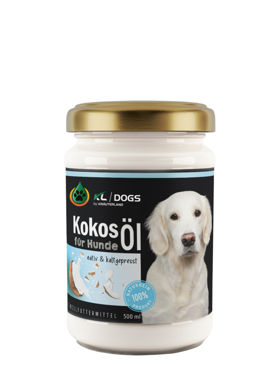 Kokosöl für Hunde kaltgepresst 500 ml