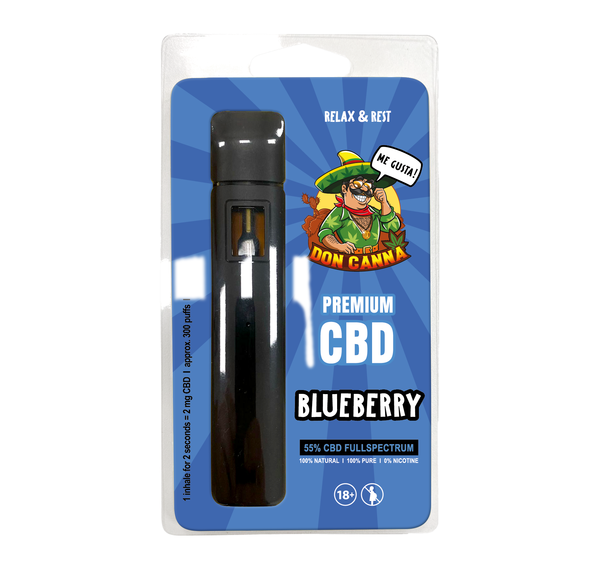 Jetzt zu Premium CBD Liquid Blueberry · 2 ml Premium CBD Liquid Blueberry · 2 ml Produktbild 1
