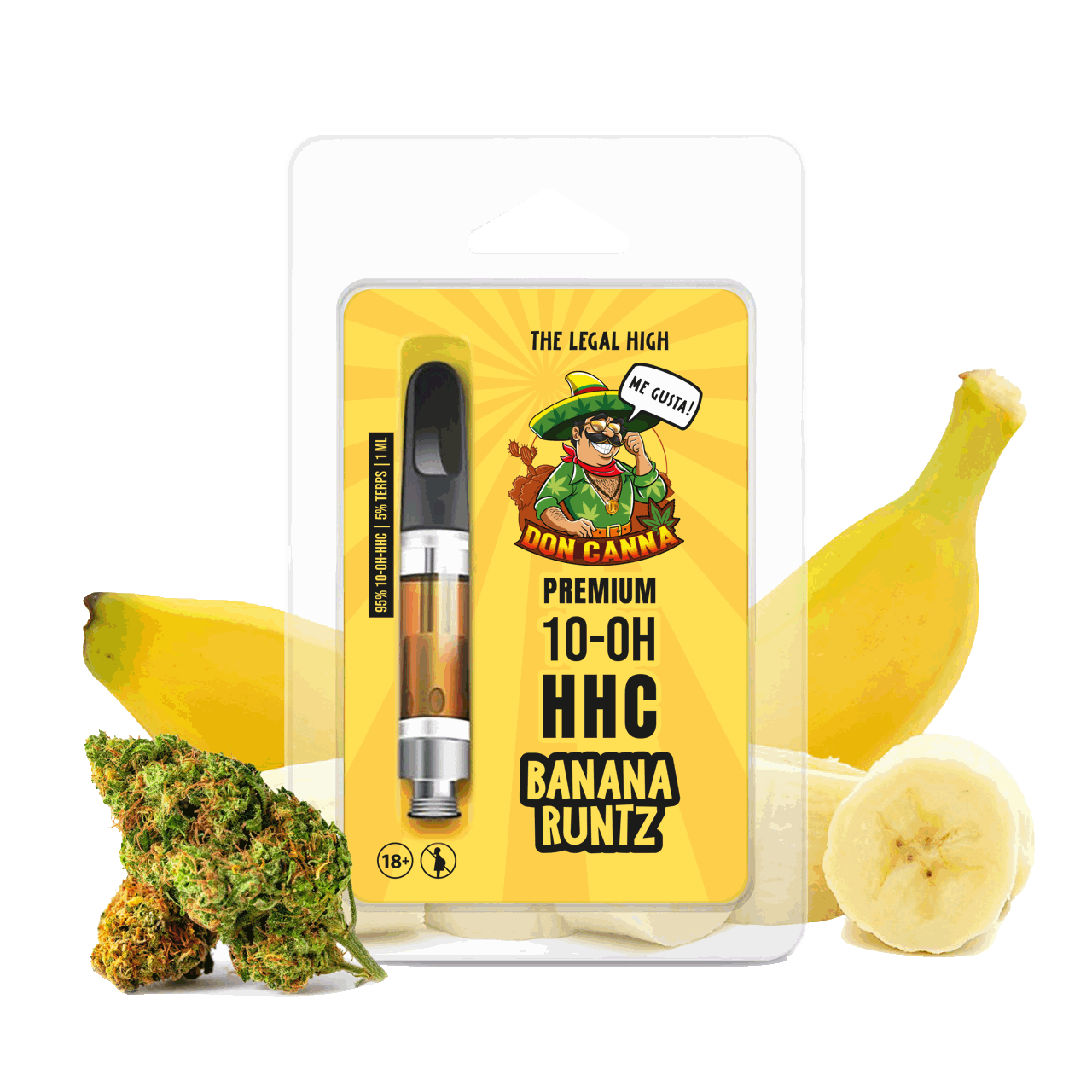 Premium 10-OH-HHC Banana Runtz · 1 ml Produktbild 1