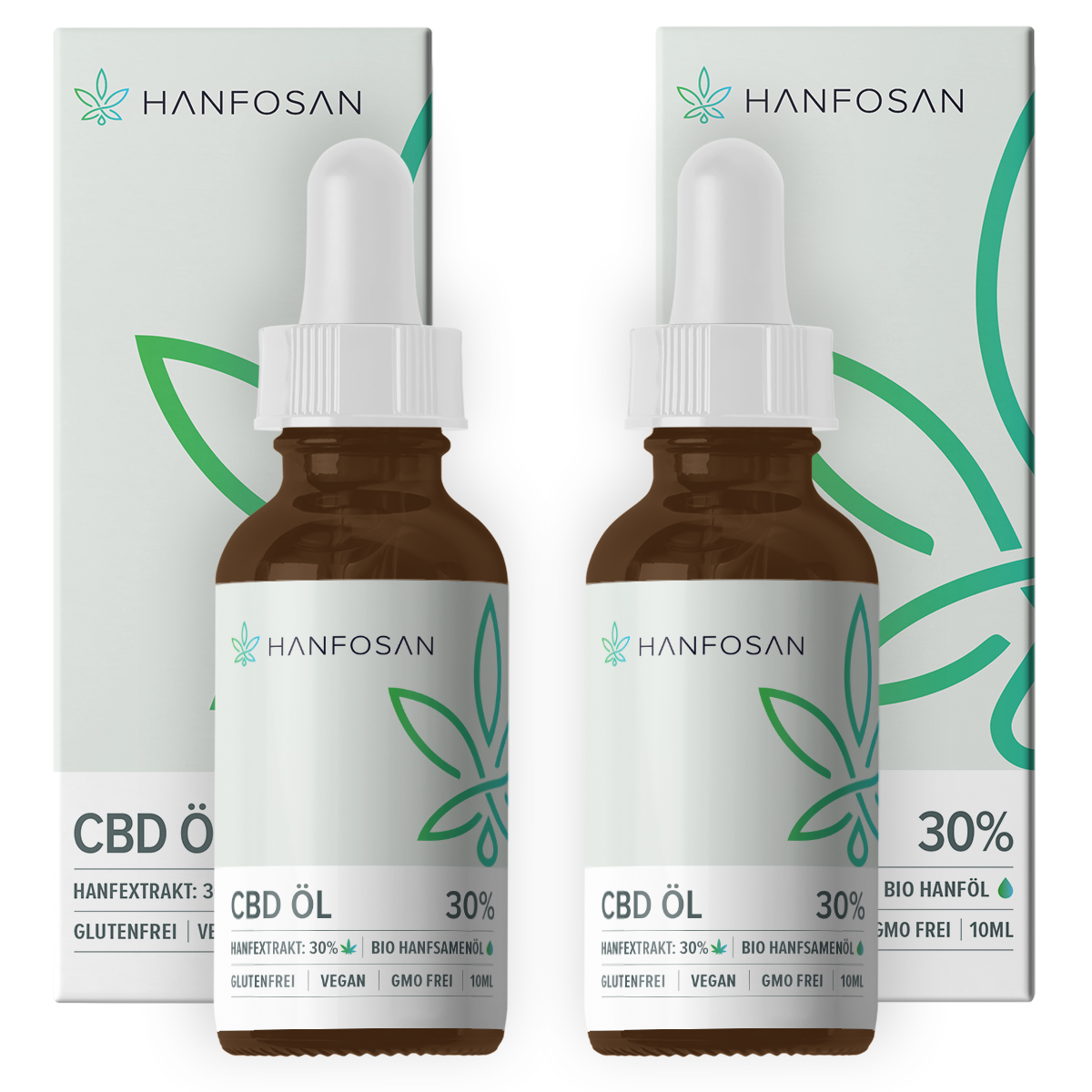 CBD Premium Öl 30 % · 2er Pack Produktbild 1