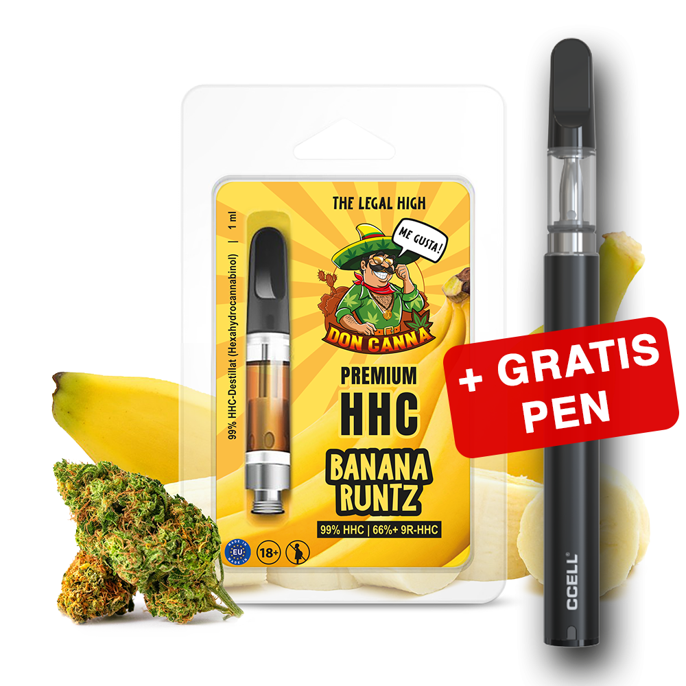 2x Don Canna HHC Banana Runtz 1ml · HANFOSAN