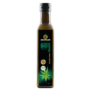 Bio Hanföl mit goldener DLG-Prämierung · Hanfosan