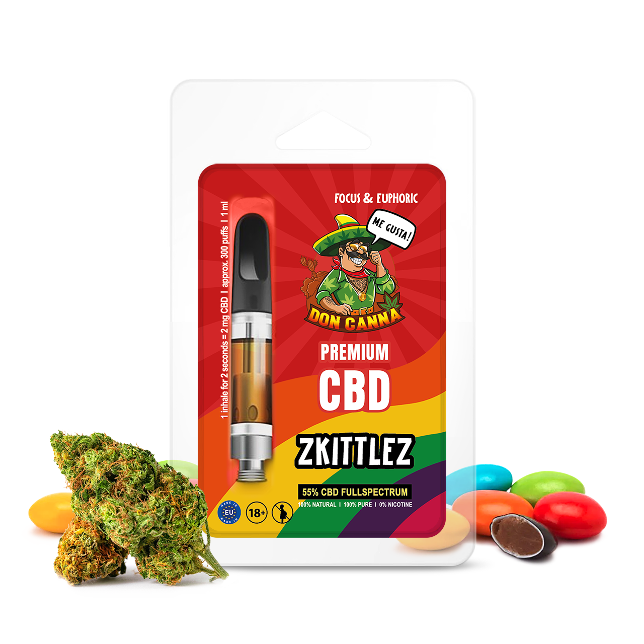 Premium CBD Liquid Zkittlez · 1 ml Image 1