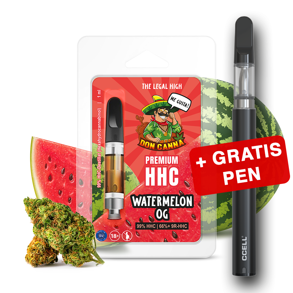 2x Don Canna HHC Watermelon OG 1ml · HANFOSAN