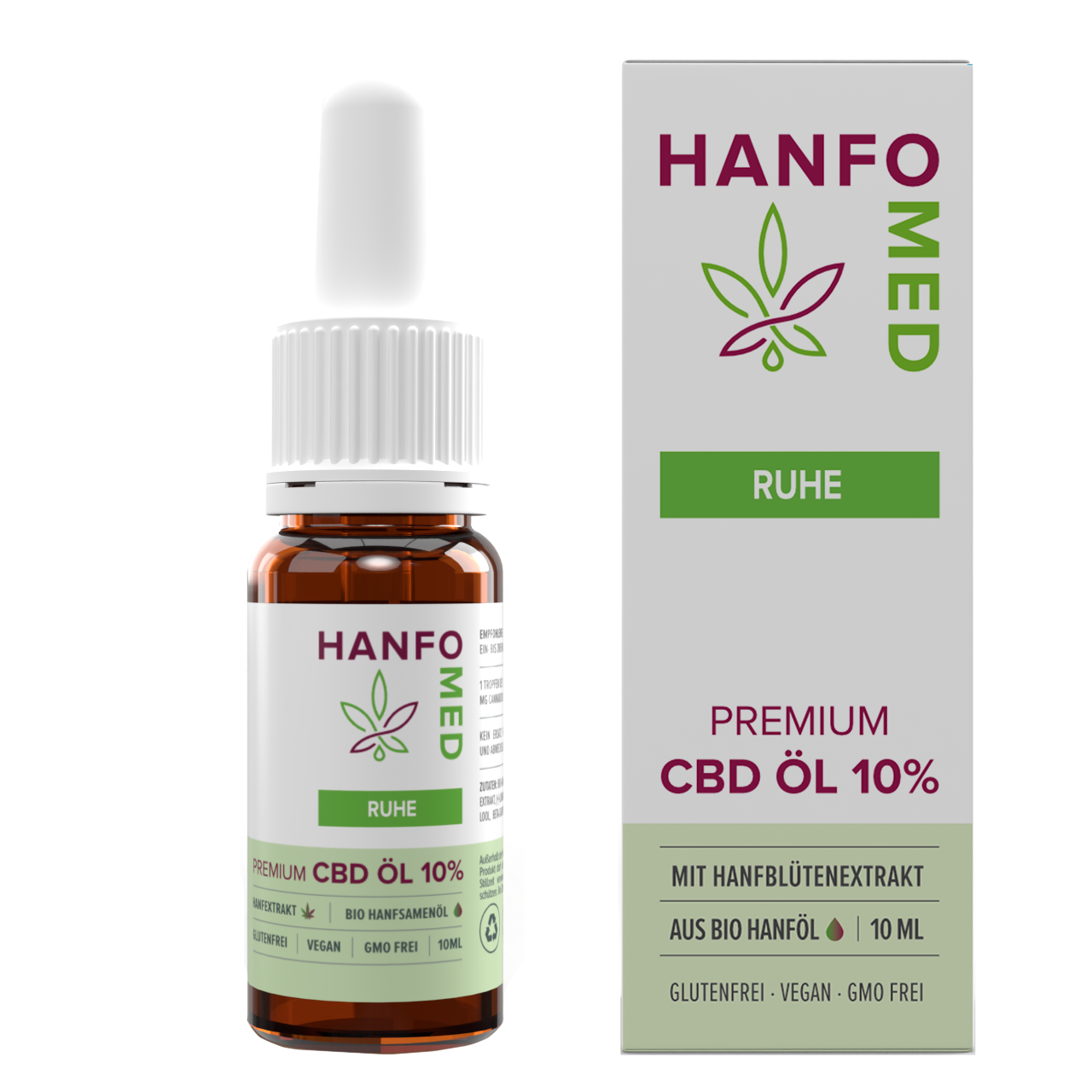 Premium CBD Schlaftropfen 10%  · Hanfosan