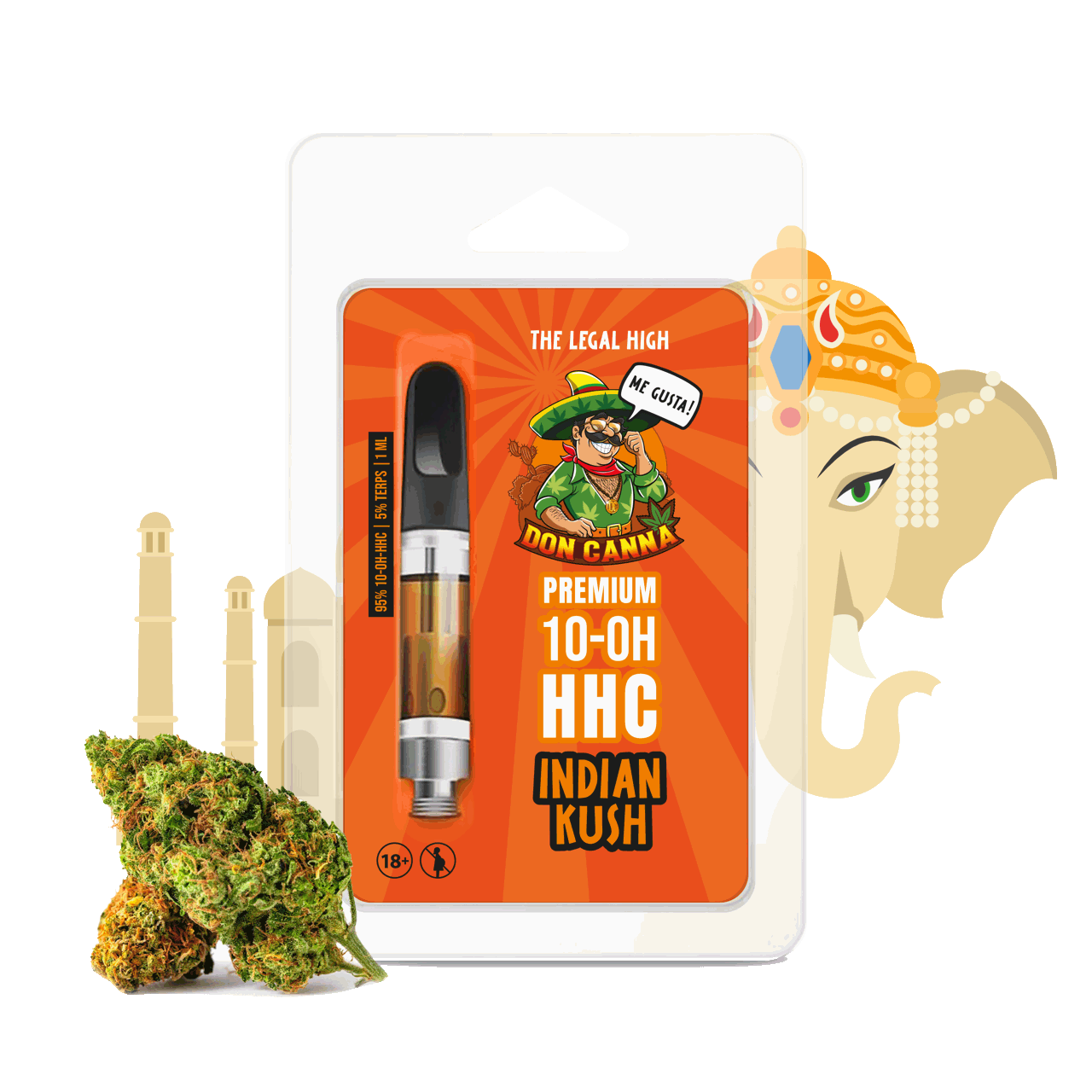 Don Canna 10-OH-HHC Indian Kush (1ml) · HANFOSAN