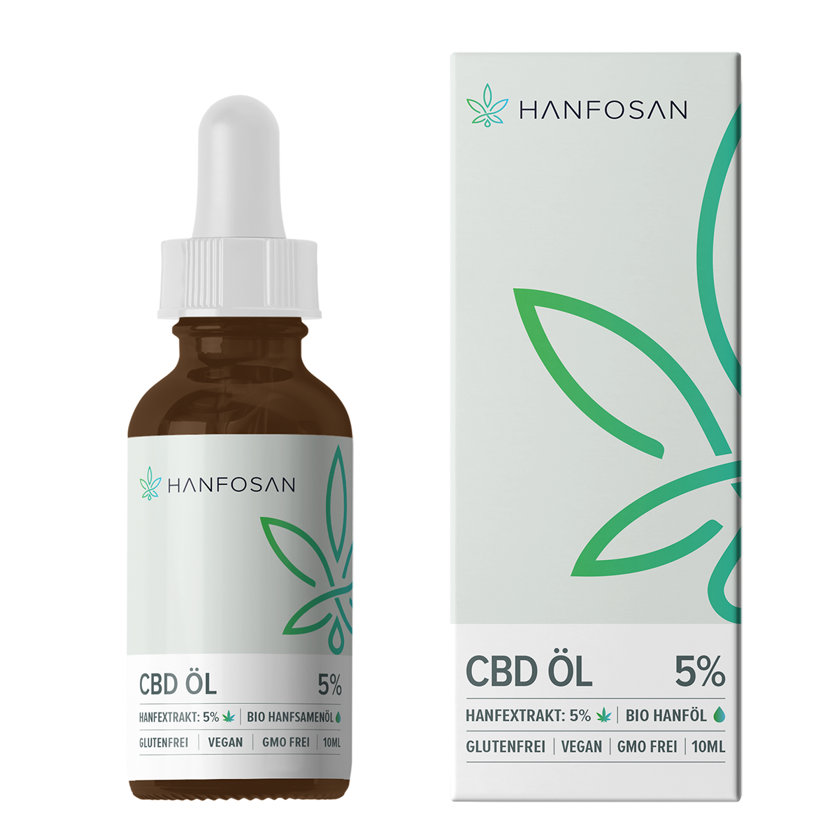 Premium CBD Öl 5% in reinster Qualität · Hanfosan