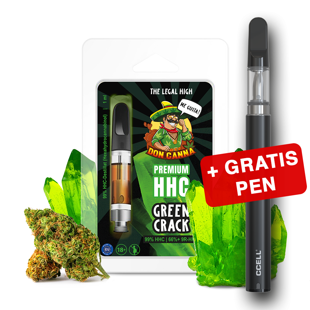 2x Don Canna HHC Green Crack (1 ml) · HANFOSAN