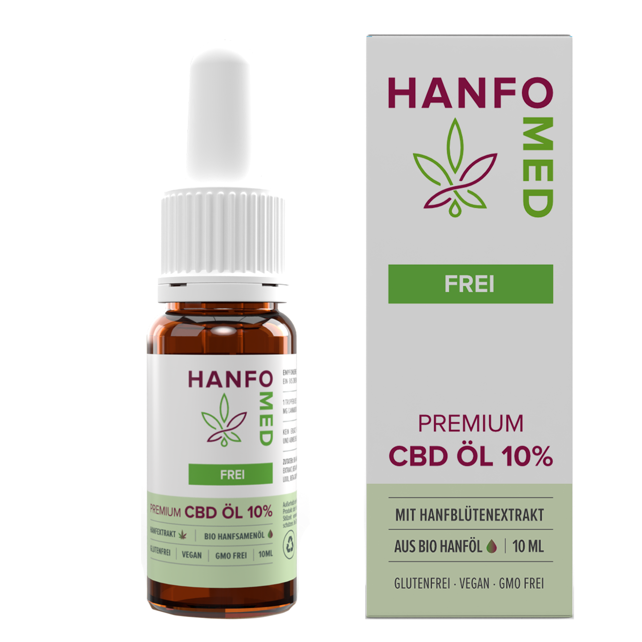 Premium CBD Öl 10% - gegen Schmerzen · Hanfosan