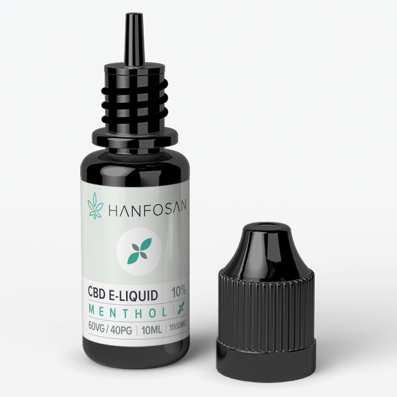 CBD E-Liquid Menthol 10% (1000mg) | CBD Liquid | Hanfosan